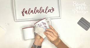 This christmas, make every room look as festive as possible with these jolly christmas decoration ideas. How To Make A Coffee Mug With Cricut Free Christmas Svg File Simple Made Pretty
