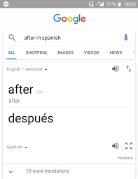 Learn how to greet and farewell people in spanish, and what to say at different times of the day. How To Say After In Spanish Quora