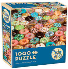 No matter what you're in the mood for, we have something that'll be perfect for you. Doughnuts Collage Jigsaw Puzzle 1000 Piece Cobble Hill Puzzle Company