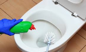 Baking soda and vinegar vinegar baking soda measuring cup toilet brush 7 Tips To Remove Hard Water Stains From Toilet
