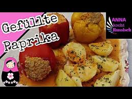 Gefullte Paprika Mit Hackfleisch Rezept Perez Farschirowanij Koch Tutorial Yout Paprika Mit Hackfleisch Gefullte Paprika Hackfleisch Hackfleisch Rezept