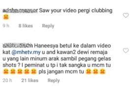 Haneesya hanee, ernishaa masuk kelab meminum arak. Kini Tular Klip Video Gadis Mirip Haneesya Hanee Minum Arak