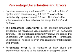 How to find percentage closed. Percentage Error Formula With Uncertainty