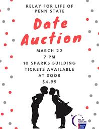 Poshmark makes shopping fun, affordable & easy! Relay For Life Date Auction Flyer Penn State University
