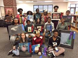 Art Honors for FSMS Students Lisa Fell, Factory Shoals Middle School art  teacher, entered 48 student works of art in the 2016 Georgia National Fair  Art Competition in Perry, Georgia. Students in