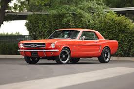 Image result for Poppy Red 1964 Mustang