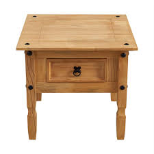 A stunning solid pine monterrey coffee table in traditional mexican style. Corona Coffee Table Side End Table With 1 Drawer Solid Pine Wood Bedside Table Lamp Table For Living Room Bedroom Natural Wax Finished Furniture Buy Online In El Salvador At Elsalvador Desertcart Com Productid