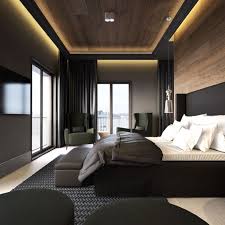 About 65% of these are curtain. Black And Wood Wall Black Curtains Black Knitted Rug Black Upholstered Chairs White Pillows Black Headboard Tips And Ideas For Wonderful Modern Bedrooms Bedroom Modern Bedroom Ideas For Guys Modern Bedroom Designs