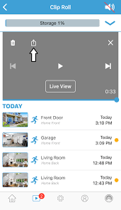 • auto share these videos by emails. Blink How Do I Share Or Save My Motion Clips