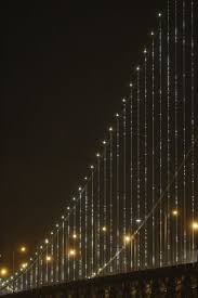Led Display Puts Bay Bridge In New Light With Images Bay Lights Bay Bridge Trip The Light Fantastic