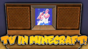 Maybe you would like to learn more about one of these? Working Tv In Vanilla Minecraft No Mods Flip Channels Make Your Own Minecraft Redstone Youtube