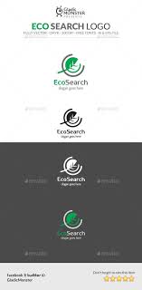 Eco Search Logo Logo Design Template Logos Logos Design