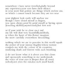 Somewhere I Have Never Travelled Gladly Beyond E E Cummings Words Poems Great Quotes