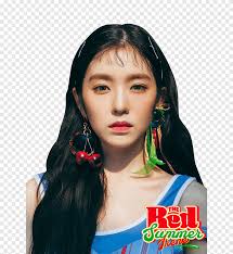 Hello, so i am totally involve with red velvet! Irene Red Velvet The Red Summer Red Flavor Black Hair Sm Entertainment Png Pngegg