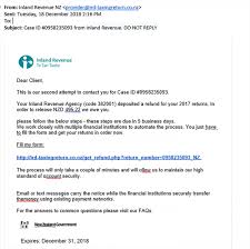 And once we've verified you as a customer, we can update your contact details and phone numbers. Be Prepared For Refund Scams Ird News