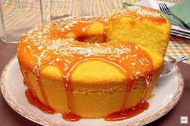 Calda Para Bolo De Laranja Com Açucar Bolo De Milho Com Calda De Acucar Queimado Bolo De Milho Food Cakes Bolo De Laranja