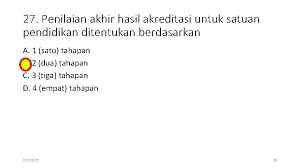 Apr 11, 2020 · soal uji kompetensi asesor ban sm. Soal Latihan Dan Jawaban Uji Kompetensi Asesor Tahun