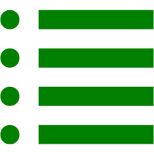 Green List 2 Icon Free Green List Icons