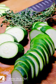 She tosses them all in a buttery sauce with lemon thyme and tarragon and finishes the dish with pecorino cheese. Sauteed Zucchini With Thyme I D Rather Be A Chef