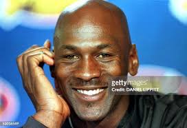 In this 1998 file photo, Chicago Bulls player Michael Jordan answers...  News Photo