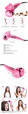 Lockenstab Luckyfine Lcd Salon Automatische Haar Curling Lockenwickler Automatischer Lockenstab Lockendreher A Locken Machen Locken Curler Lockenwickler