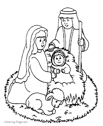 James madison was the 4th president of the united states. Coloring Page Of Joesph And Mary Coloring Home