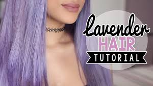 Purple balayage hair has a spectrum of tones, and here is a wonderful example of a dusty lavender version. How To Lavender Hair Youtube