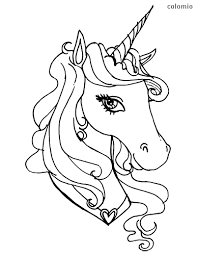 Unicorns Coloring Pages Free Printable Unicorn Coloring Sheets Best coloring pages of the most popular animals. unicorn coloring sheets