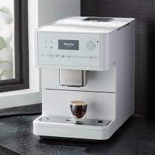 Miele is thoughtful of every minute detail to satisfy the ones having special indulgence in coffee. Free Shipping Shop Miele Cm6150 White Countertop Coffee Machine Install An Entire Cafe On Your Countertop Wi Miele Coffee Machine Coffee Machine Coffee Maker