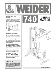Weider Wesy74090 User S Manual Manualzz Com