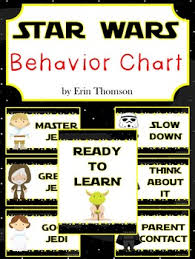 star wars behavior charts editable