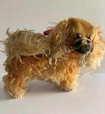 Steiff Pekingese Dog Long Short Curly Mohair Stuffed Toy Peky W Tag 9 1960 S Steiff Pekingese Dogs Steiff Dog Stuffed Animal