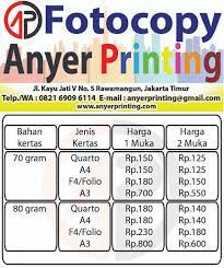 Check spelling or type a new query. Harga Fotocopy Perlembar Di Rawamangun 24 Jam