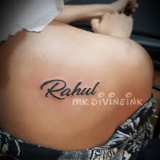 Love Rahul Name Tattoo Designs Tattoo