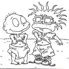 Rugrats And Tommy Pickles Coloring Pages Cartoon Coloring Pages Disney Coloring Pages Coloring Pages