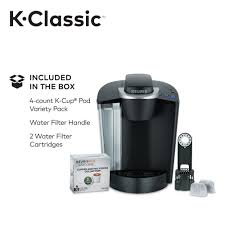 Black And Decker Brew And Go Paper Filter Keurig K55 Kclassic Coffee Maker Kcup Pod Single Serve Programmable Black See This Great Product It Is Classic Coffee Maker Single Cup Coffee Maker Keurig