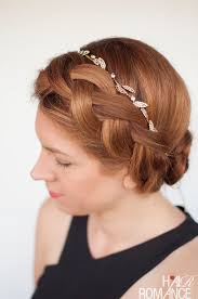 This elegant bun is one of the easy wedding guest hairstyles you can do yourself at home! Try This Diy Braided Updo For Your Next Formal Event Or Your Wedding Hair Romance