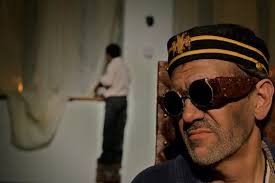 Viewing artwork at the Sydney & Davis Art Center in Fort Myers