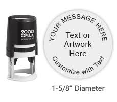 Some brand names are trodat, colop, 2000 plus, shiny, max stamp and ideal, just to name a few. Cosco 2000 Plus Printer R40 Round Self Inking Stamp Rubber Stamp Champ