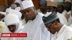 Saharareporters learnt that saraki was arrested on saturday and was being interrogated at the abuja office of the efcc. Bukola Saraki Wan Pursue Buhari Comot As Nigeria President For 2019 Bbc News Pidgin