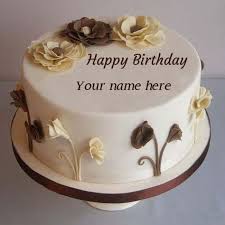 Name Edit Birthday Cake With Name And Photo Editor Online Free Generate Flower Decorated Birthday Cakes With Name Edit Online Free Write Name Happy Birthday Chocolate Cake Happy Birthday Cakes For Women Cake Writing