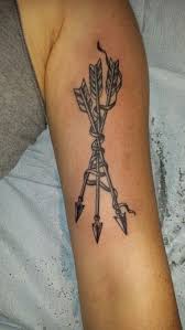 Love and life find a perfect consonance with this particular symbol and it is often inked with the names of the loved ones to express our emotions. Cool Arrow Tattoo On Half Sleeve