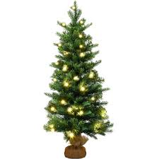 Tabletop christmas tree miniature christmas trees mini christmas tree christmas villages xmas tree christmas tree decorations vintage make your christmas tree appear as though it came right from the tree farm with this plantation wood tree box. Costway 3ft Pre Lit Spruce Tabletop Christmas Tree Lights Timer Walmart Com Walmart Com