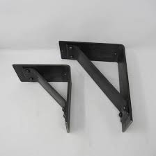 The black heavy duty shelf bracket and rod support supports up to 150 lbs., up to 300 lbs. Steel Support Bracket Sold Individually Shelf Bracket Heavy Etsy Shelf Brackets Heavy Duty Shelf Brackets Open Kitchen Shelves