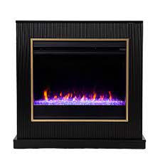 One single flick of the switch and the heating begins. Petite Foyer Electric Fireplace Target