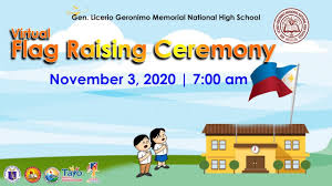 5th Virtual Flag Raising Ceremony Youtube Singing of the philippine national anthem as the philippine flag is raised. 5th virtual flag raising ceremony