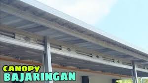 Contoh penggunaan kanopi awning gulung yang paling populer adalah kanopi modern berbentuk payung yang kanopi spandek berarti kanopi yang menggunakan atap berbahan spandek sebagai bagian penutupnya. Tutorial Pemasangan Canopy Bajaringan Atap Spandex Youtube