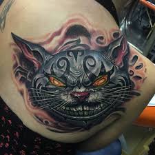 Collection by quirky chrissy | writer. Evil Cheshire Cat Tattoo Best Tattoo Ideas Gallery