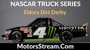 Nemechek dominated the race, leading 114 of the 250 laps. Eldora Dirt Derby Live Stream 2020 Nascar Truck Series