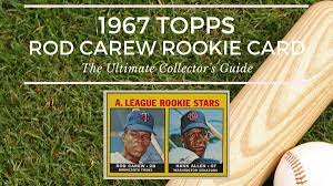 The dk rookie materials signatures set is only for the 2018 rookies,. 1967 Topps Rod Carew Rookie Card The Ultimate Collector S Guide Old Sports Cards